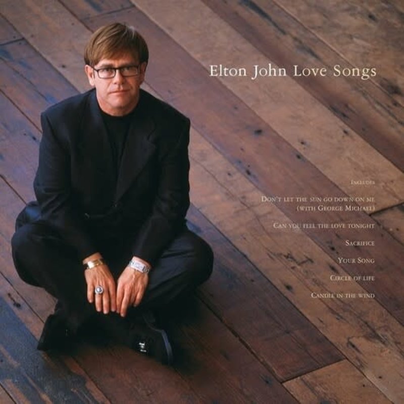 New Vinyl Elton John - Love Songs 2LP