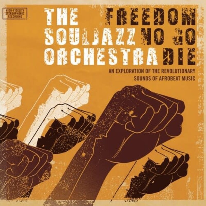 New Vinyl The Souljazz Orchestra -  Freedom No Go Die "Do Right 20 Edition" (Limited, Anniversary, Tangerine) 2LP