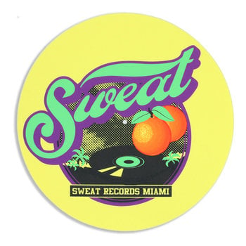 Sweat Records "Peaches" Slipmat