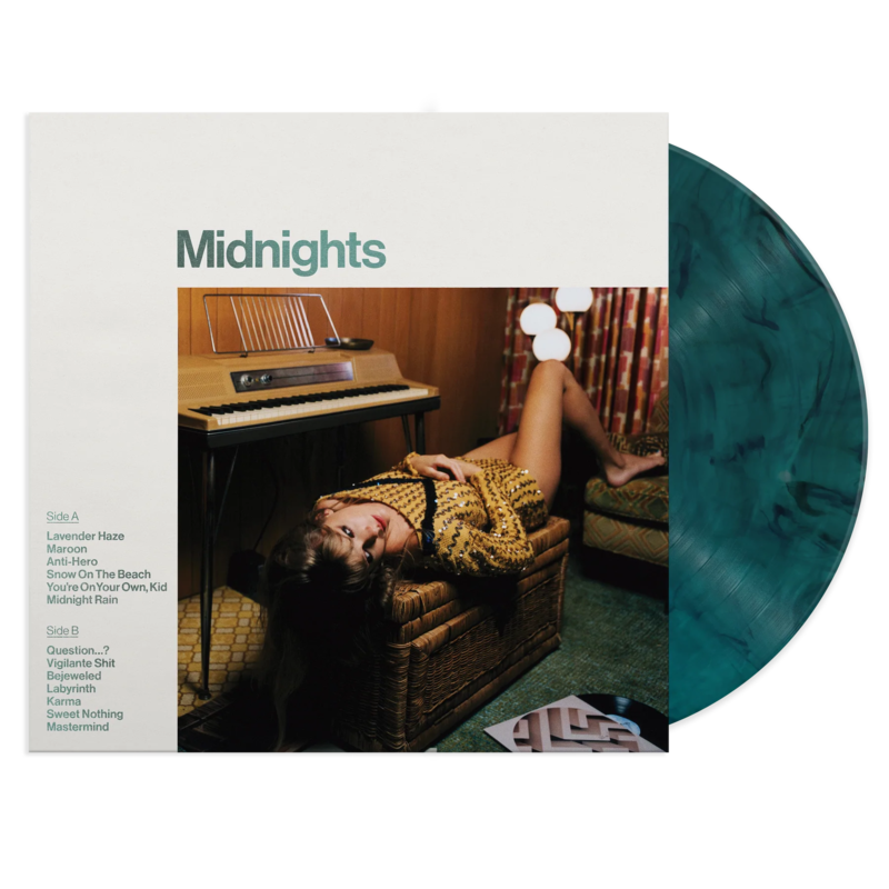 New Vinyl Taylor Swift - Midnights (Jade Green) LP
