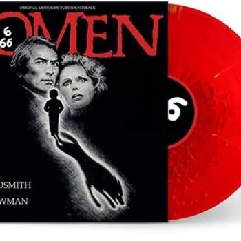 New Vinyl Jerry Goldsmith - The Omen OST (Red/Black Splatter) LP
