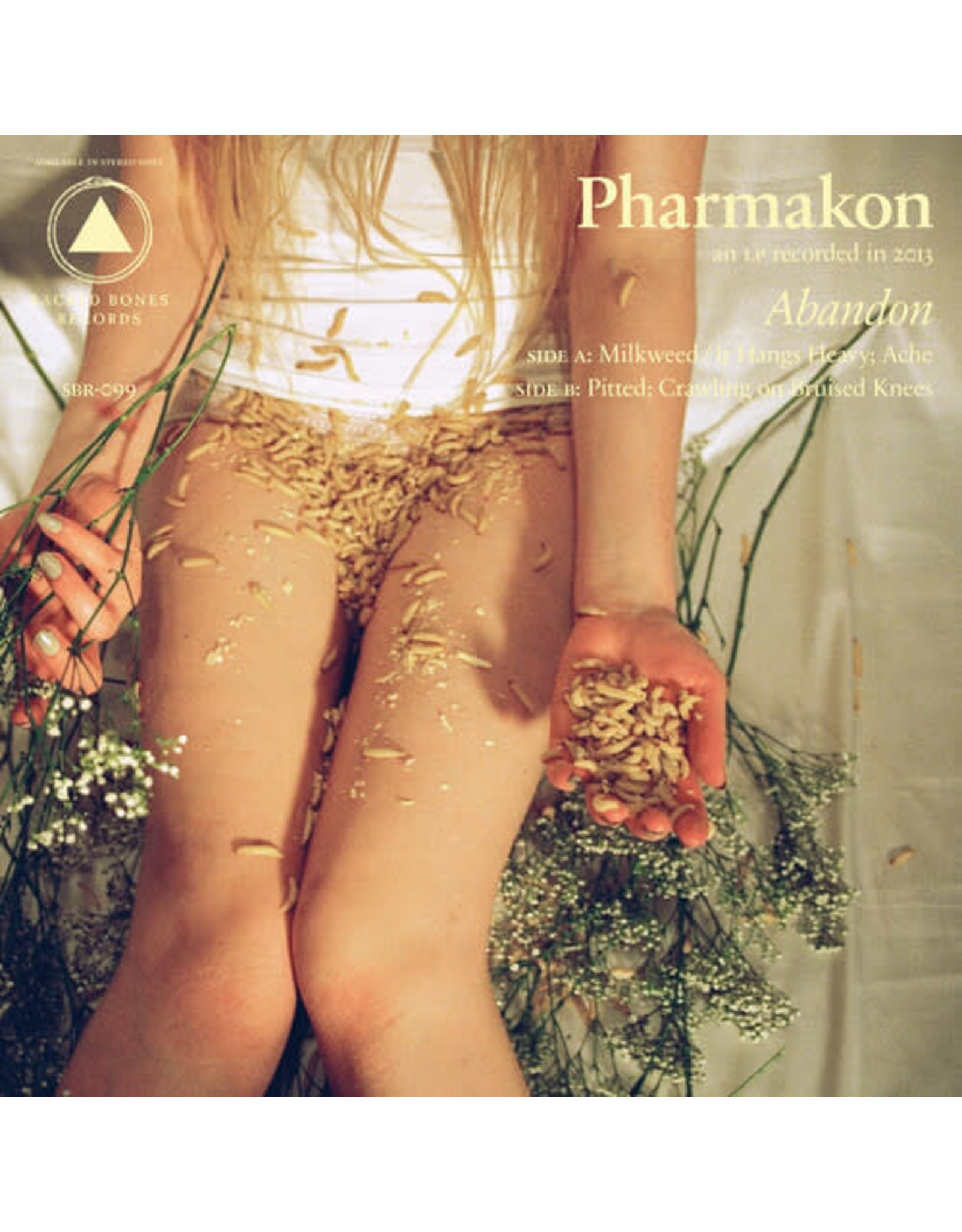New Vinyl Pharmakon - Abandon (SB 15 Year Edition, Black White & Orange Starburst) LP