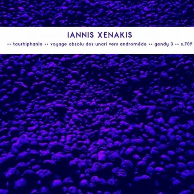 New Vinyl Iannis Xenakis -  Late Works LP