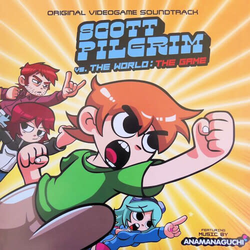 New Vinyl Anamanaguchi -  Scott Pilgrim Vs. The World: The Game, Original Videogame Soundtrack (Clear/Orange) LP