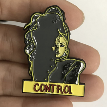 Enamel Pin Janet Jackson Control Pin
