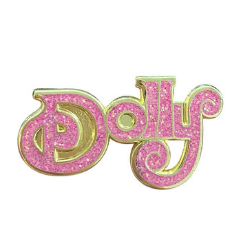 Enamel Pin Dolly Show Glitter Enamel Pin