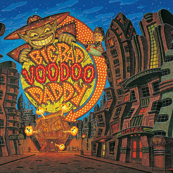 New Vinyl Big Bad Voodoo Daddy - S/T (25th Anniversary, Clear Red & Yellow Swirl) 2LP