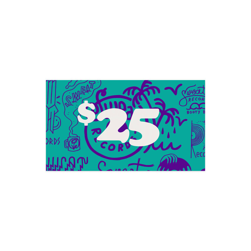 Gift Card $25 Sweat Records In-Store Gift Card