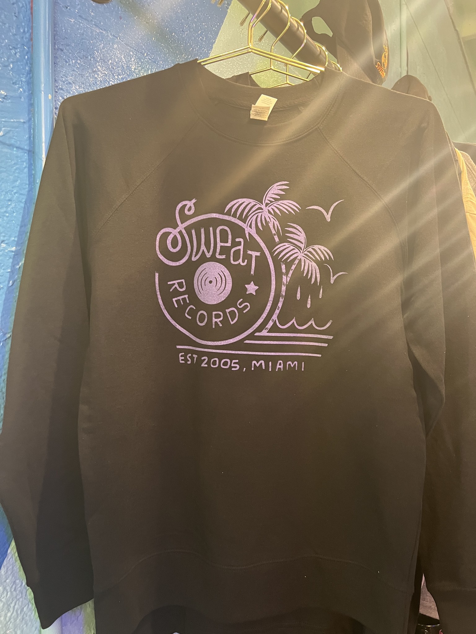 Shirt Sweat "Palms" Fitted Sweatshirt