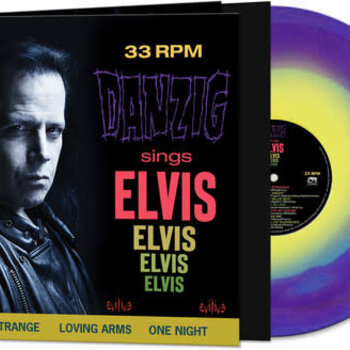 New Vinyl Danzig - Sings Elvis (Purple/Yellow Haze) LP