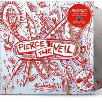 New Vinyl Pierce The Veil - Misadventures (IEX, Silver/Red Splatter) LP