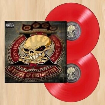 New Vinyl Five Finger Death Punch - A Decade Of Destruction (Crimson Red) LP