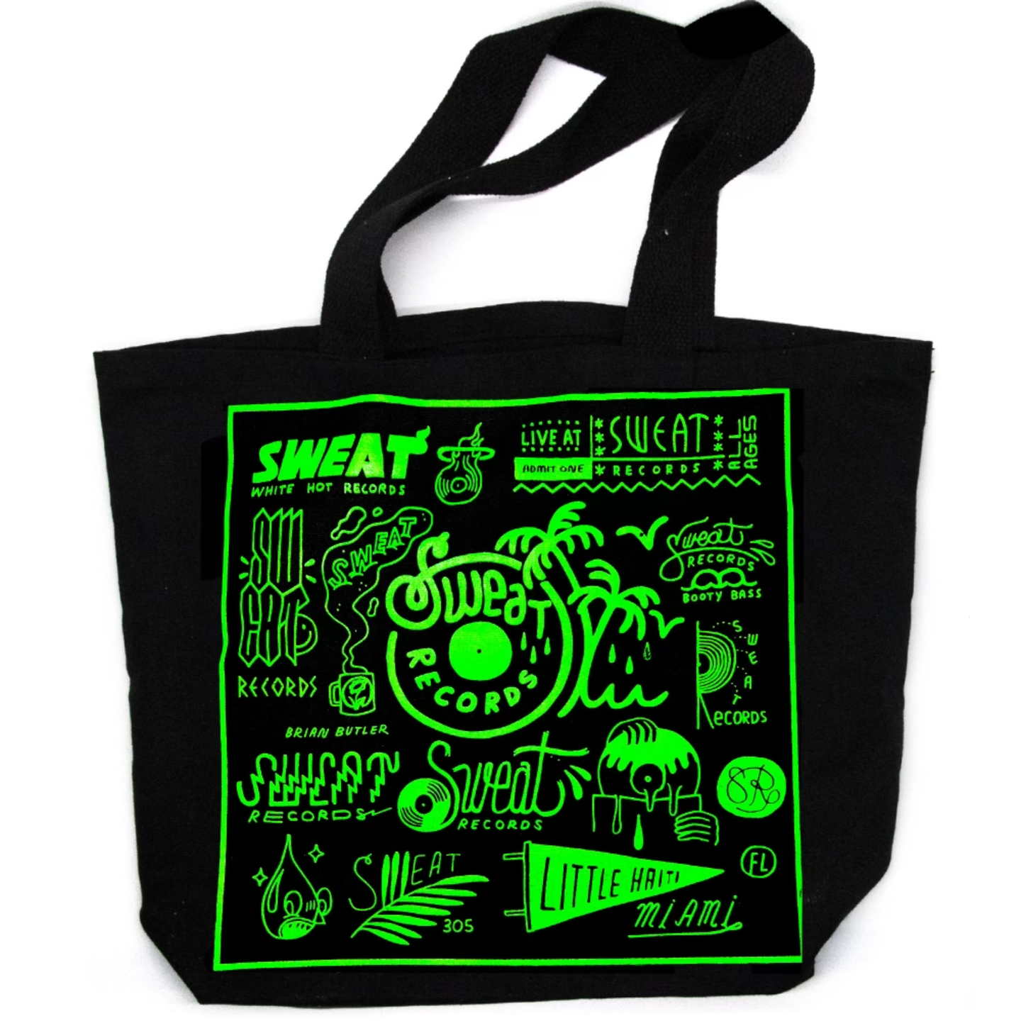Sweat Burn Calories Tote Bag Dubai: Fitness Print main image 0