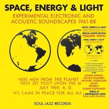 New Vinyl Various - Soul Jazz: Space, Energy & Light: Experimental Electronic And Acoustic Soundscapes 1961-88 (Yellow) 3LP