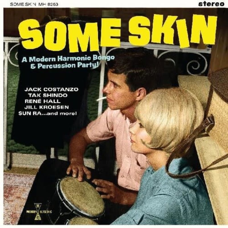 New Vinyl Various - Some Skin: A Modern Harmonic Bongo & Percussion Party (Yellow) LP