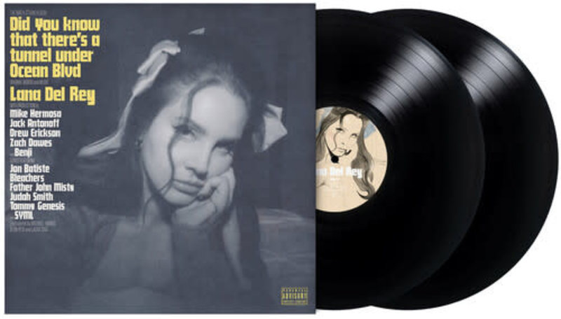 New Vinyl Lana Del Rey - Did You Know That There's A Tunnel Under Ocean Blvd 2LP