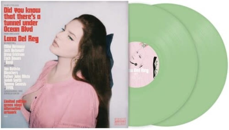 New Vinyl Lana Del Rey - Did You Know That There's A Tunnel Under Ocean Blvd (IEX, Green) 2LP