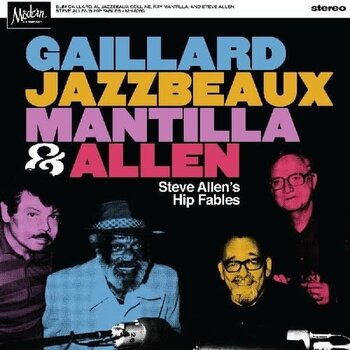 New Vinyl Gaillard Jazzbeaux Mantila & Allen - Steve Allen's Hip Fables (Poetic Purple Platter) LP