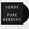 New Vinyl Lorde - Pure Heroine LP