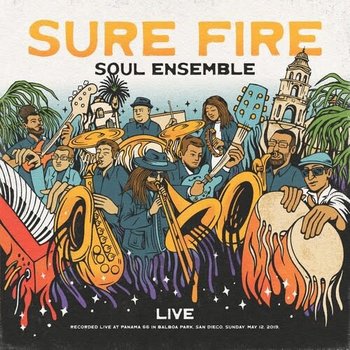 New Vinyl Sure Fire Soul Ensemble - Live At Panama 66 (Clear/Orange Swirl) LP