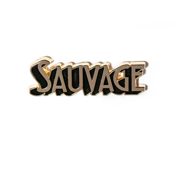 Enamel Pin Sauvage Enamel Pin