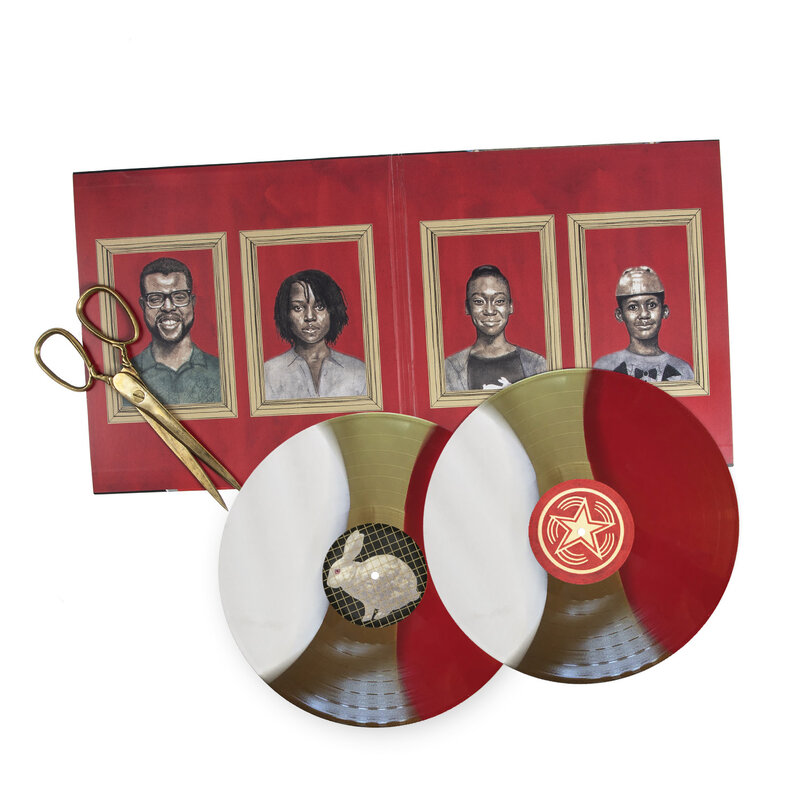 Michael Abels - Us OST (Red/White/Gold, 180g) 2LP - Sweat Records
