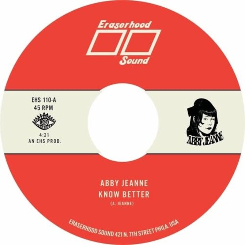 New Vinyl Abby Jeanne - Know Better (Opaque Blue) 7"