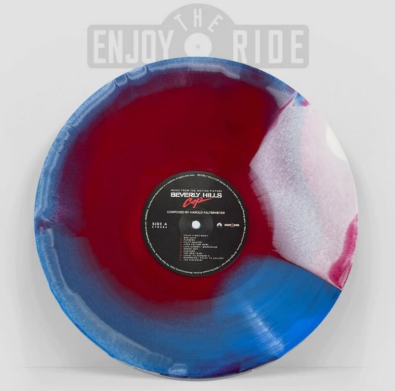 New Vinyl Harold Faltermeyer - Beverly Hills Cop OST (Limited, Red/White/Blue Swirl) LP