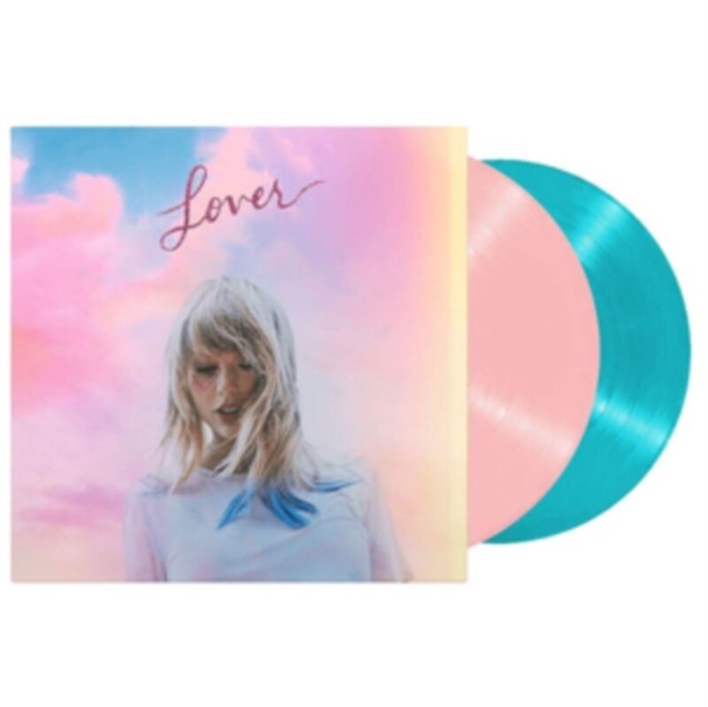 New Vinyl Taylor Swift - Lover (Pink/Blue) 2LP