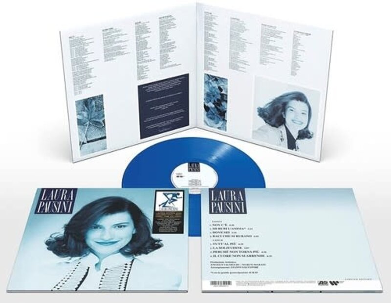 New Vinyl Laura Pausini - S/T (Limited, Blue, 180g) [Import] LP