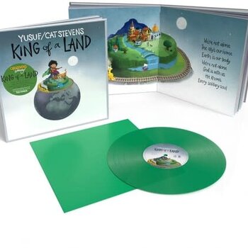 New Vinyl Cat Stevens / Yusuf - King Of A Land (Deluxe, Limited, Green) 2LP