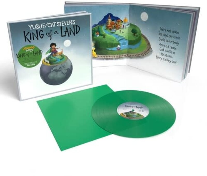 New Vinyl Cat Stevens / Yusuf - King Of A Land (Deluxe, Limited, Green) 2LP
