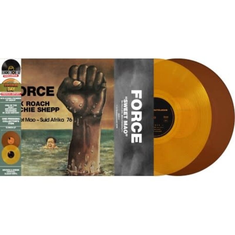 New Vinyl Max Roach & Archie Shepp - Force - Sweet Mao - Suid Afrika 76 (RSD Exclusive, Color) 2LP