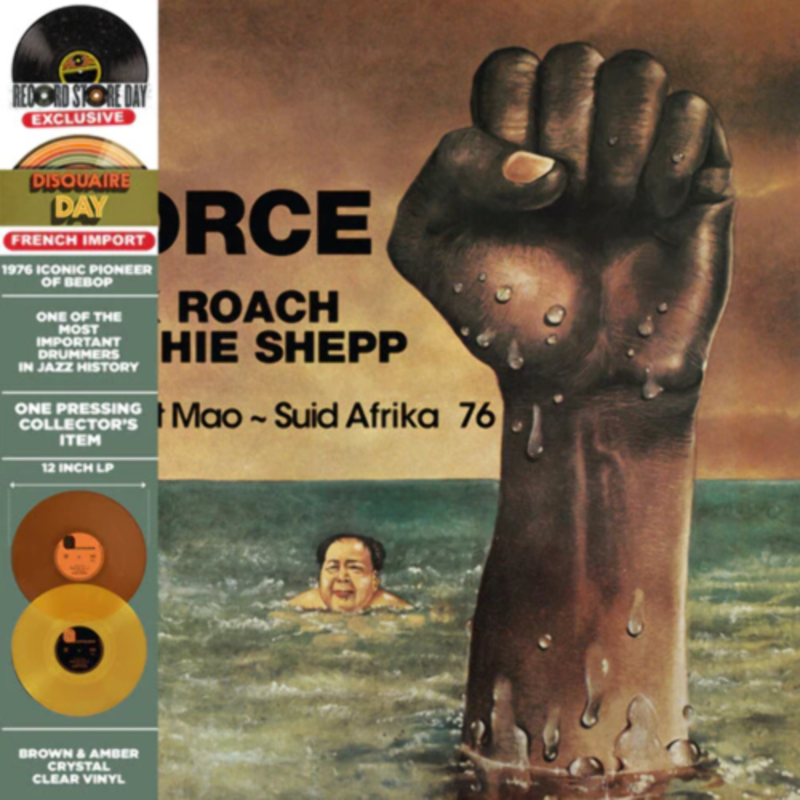 New Vinyl Max Roach & Archie Shepp - Force - Sweet Mao - Suid Afrika 76 (RSD Exclusive, Color) 2LP