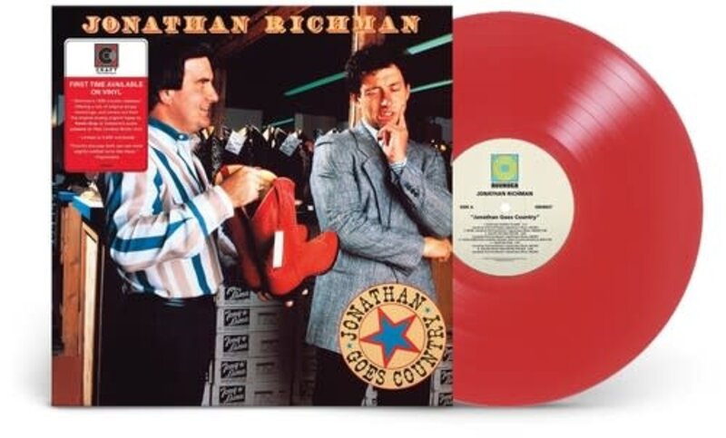 Jonathan Richman - Jonathan Goes Country (RSD Exclusive, Red) LP