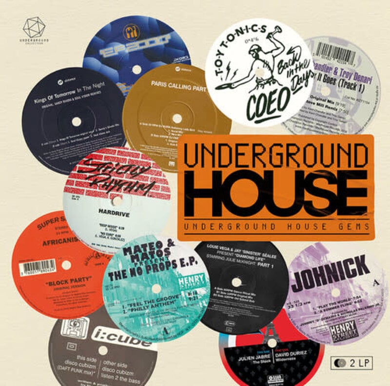 New Vinyl Various - Underground House [France Import] 2LP