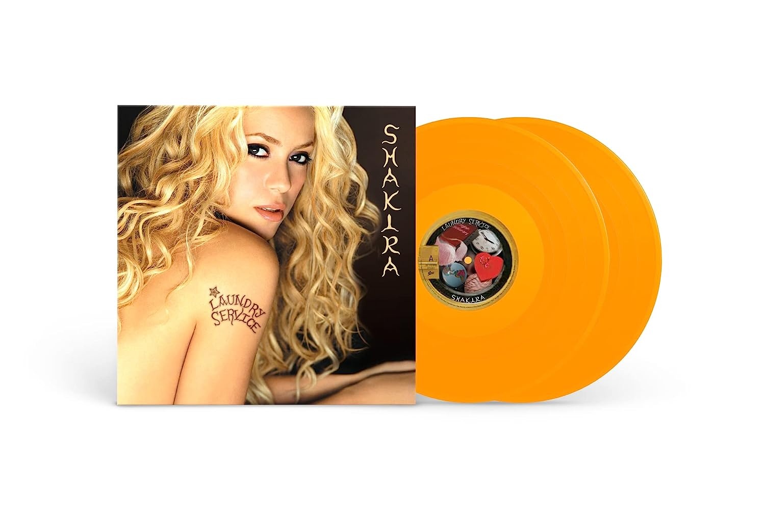 New Vinyl Shakira - Laundry Service (Opaque Yellow) 2LP