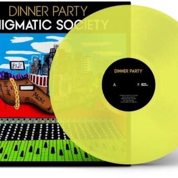 New Vinyl Dinner Party - Enigmatic Society (IEX, Translucent Yellow) LP