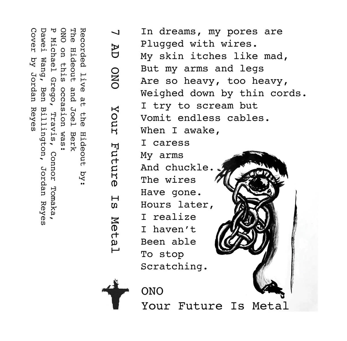 New Cassette Ono - Your Future Is Metal CS