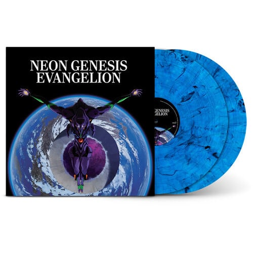 New Vinyl Shiro Sagisu - Neon Genesis Evangelion OST (Smokey Blue) 2LP