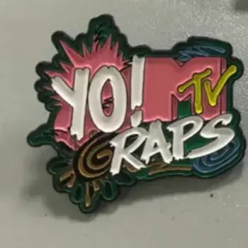 Enamel Pin Yo! MTV Raps Enamel Pin