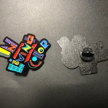 Enamel Pin In Living Color Enamel Pin