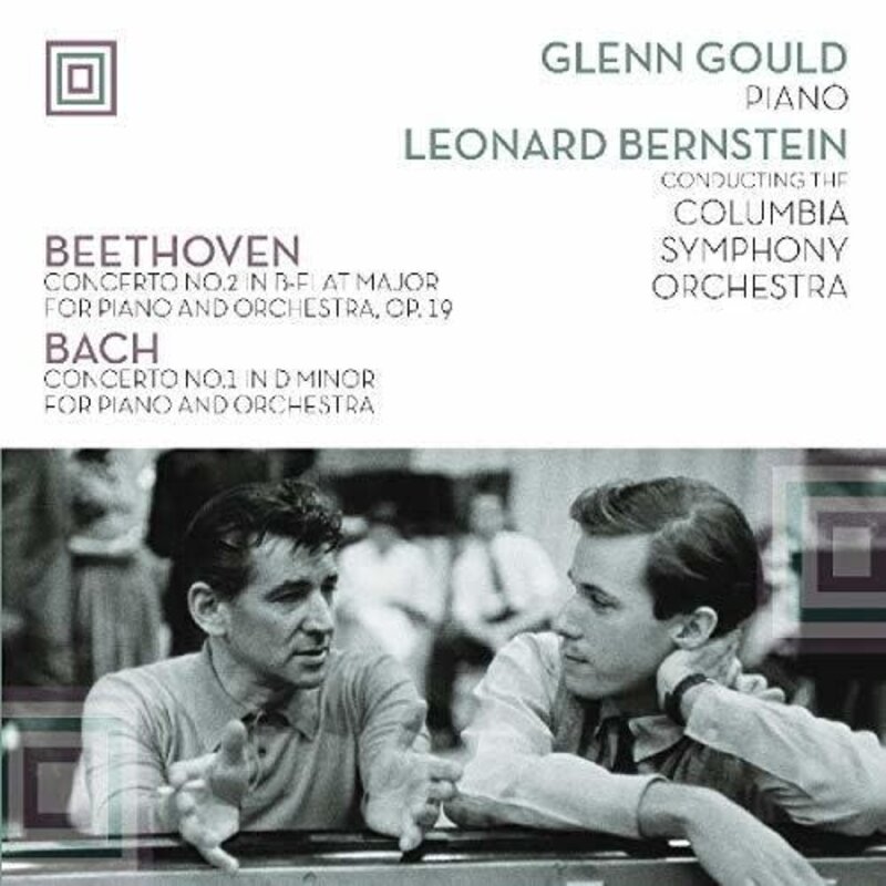 New Vinyl Glenn Gould & Leonard Bernstein - Plays Beethoven Concerto 2 & Bach Concerto 1 (180g) LP