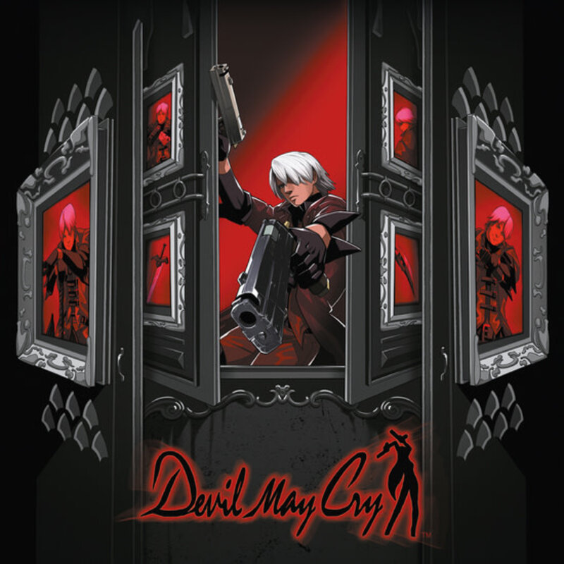 New Vinyl Capcom Sound Team - Devil May Cry OST (Transparent Red & Ochre) 2LP