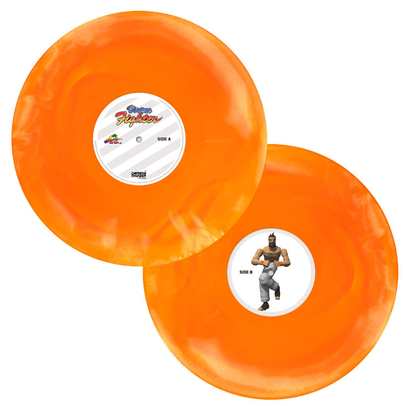 New Vinyl Takayuki Nakamura/Takenobu Mitsuyoshi - Virtua Fighter Arcade & SEGA OST (Orange) 2LP