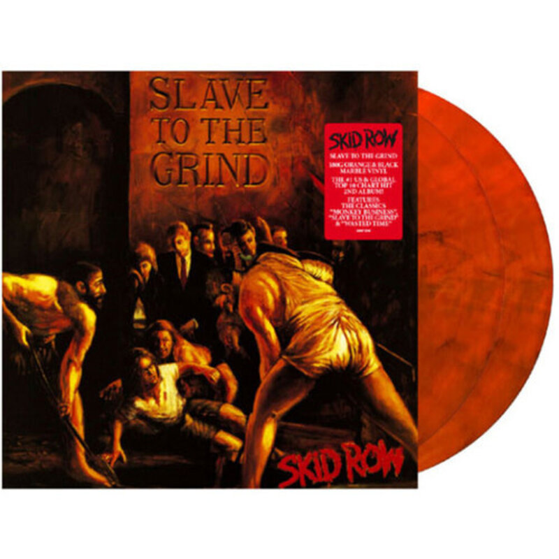 New Vinyl Skid Row - Slave To The Grind (Orange/Black Marble, 180g) 2LP