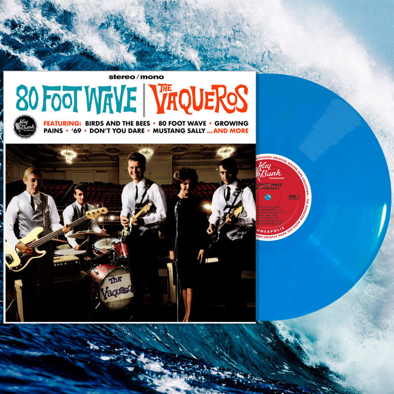 New Vinyl The Vaqueros - 80 Foot Wave (Turquoise) LP
