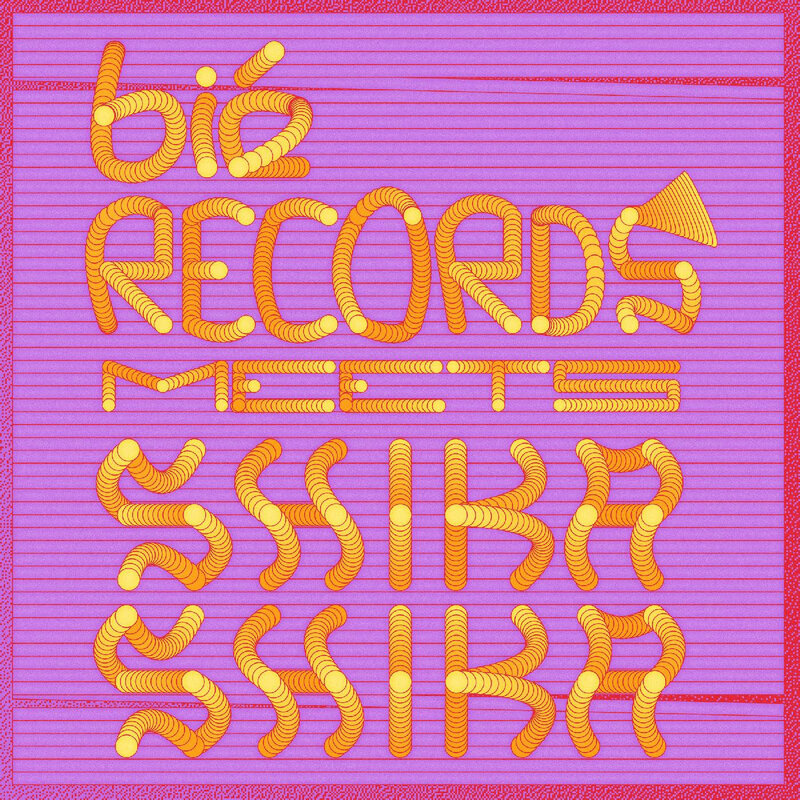 New Vinyl Various - bié records meets Shika Shika (Transparent Red) LP