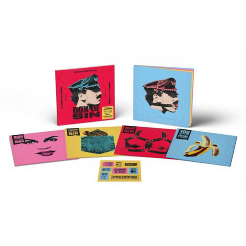 New Vinyl Various - Disco Discharge Presents Box Of Sin [Import] 4LP Boxset