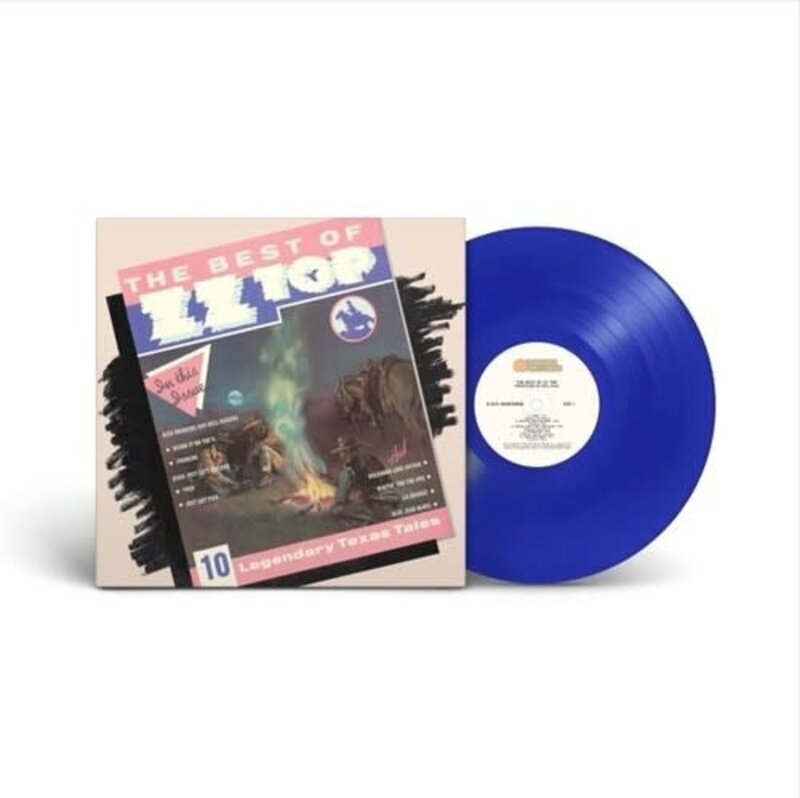 New Vinyl ZZ Top - The Best of ZZ Top (Brick & Mortar Exclusive, Translucent Blue) ) LP